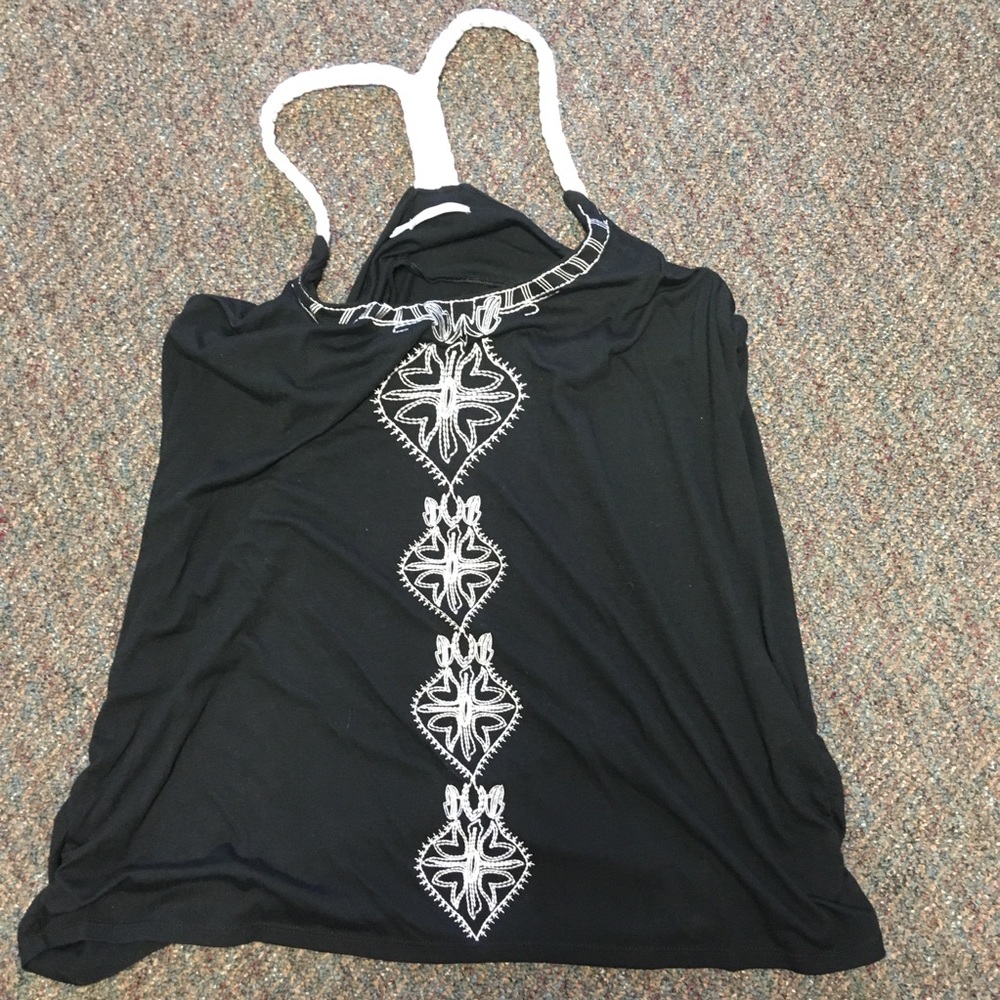 Maurice’s black halter top size 2 plus